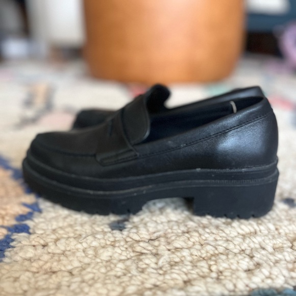 Portland Leather Patina Zoe Chunky Loafers - Picture 2 of 12